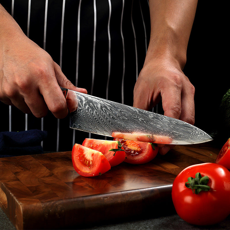 Pattern kitchen knife