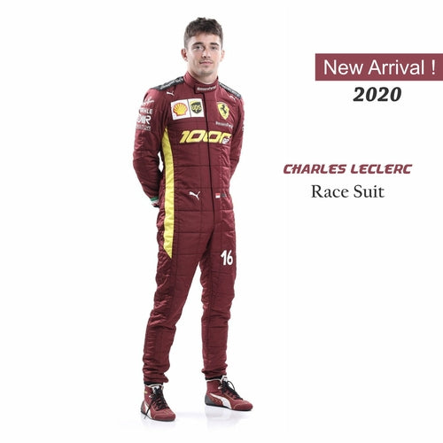 Charles Leclerc Sebastian Vettel Race Suit 2020 Replica Scuderia
