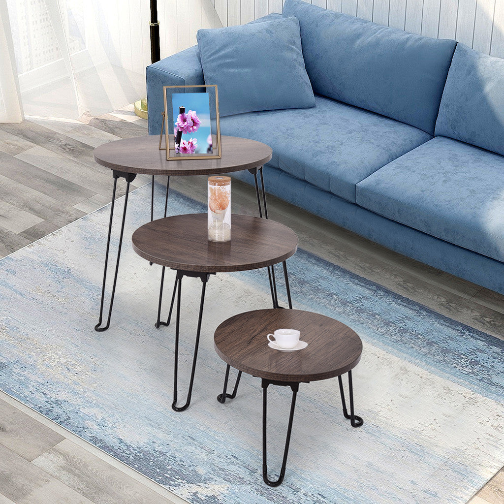 Nesting Coffee Table Set Of 3