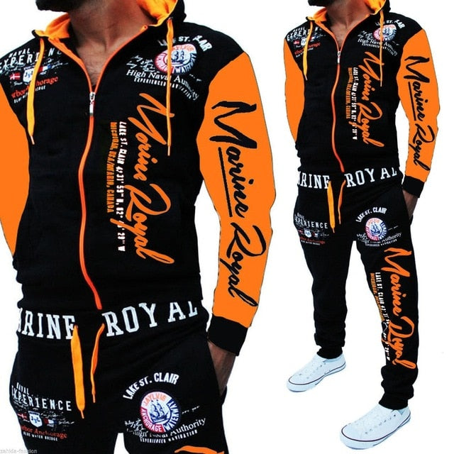 ZOGAA  2 Pieces Tracksuit