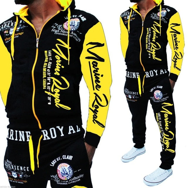 ZOGAA  2 Pieces Tracksuit