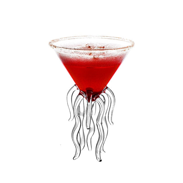 Creative Jellyfish Martini Glass