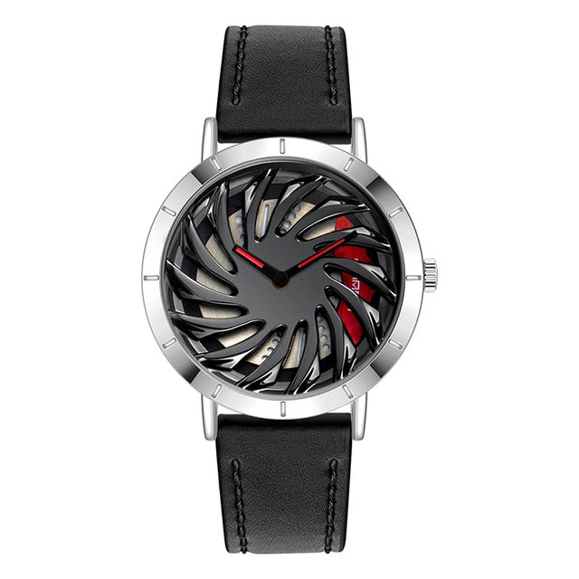 Gorben Creative Car Wheel Luxury Watch