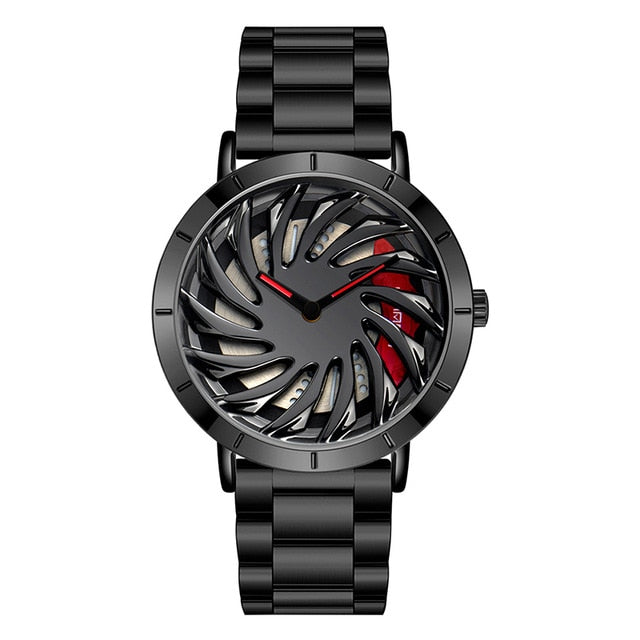 Gorben Creative Car Wheel Luxury Watch