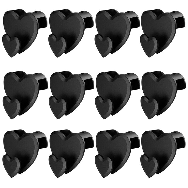 Heart-shaped Triangles Clothes Hanger Connector Hook