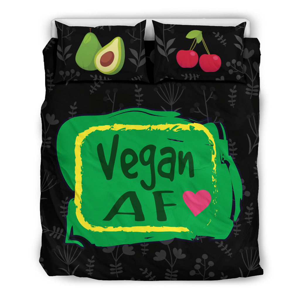 Vegan AF Bedding Set for Healthy Vegans