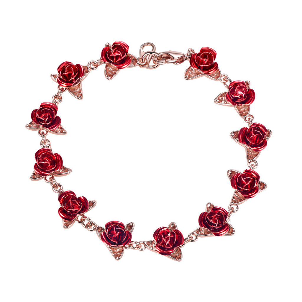 Fashion Rose Flower Bracelet