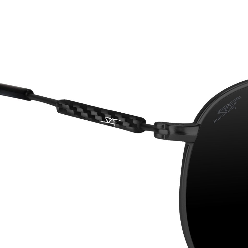 ●CAPTAIN● Real Carbon Fiber Sunglasses (Polarized Lens | Carbon Fiber