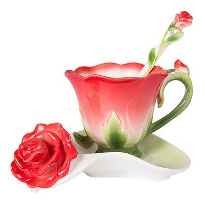 Enamel personalized ceramic mug