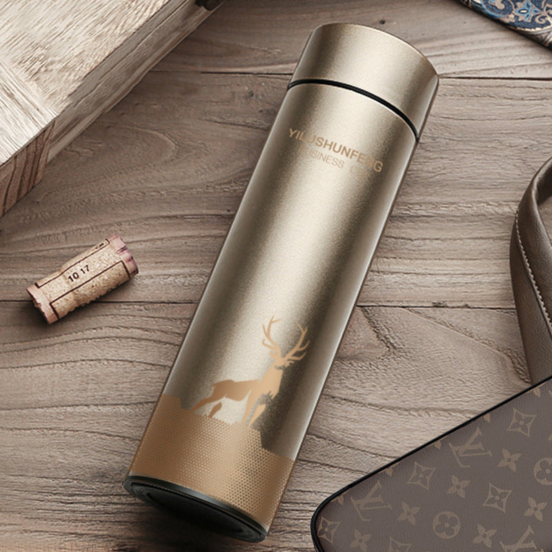 Thermos cup intelligent temperature water cup
