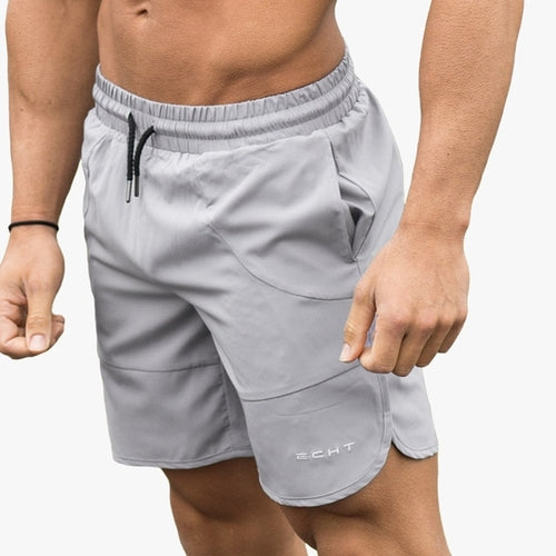 New Men Gyms Fitness Loose Shorts