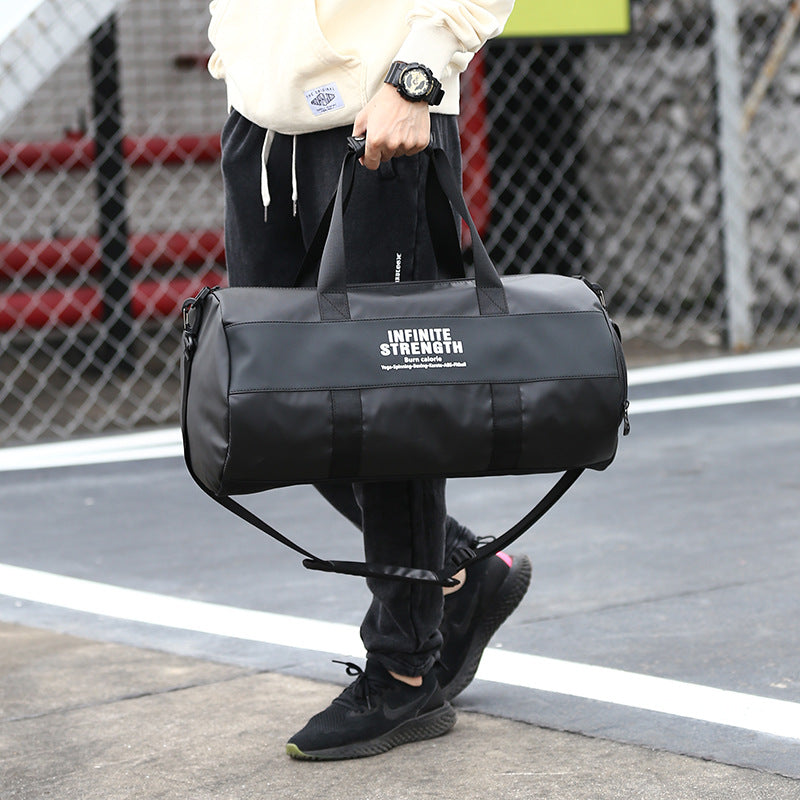 Portable large-capacity men's multi-function Oxford handbags