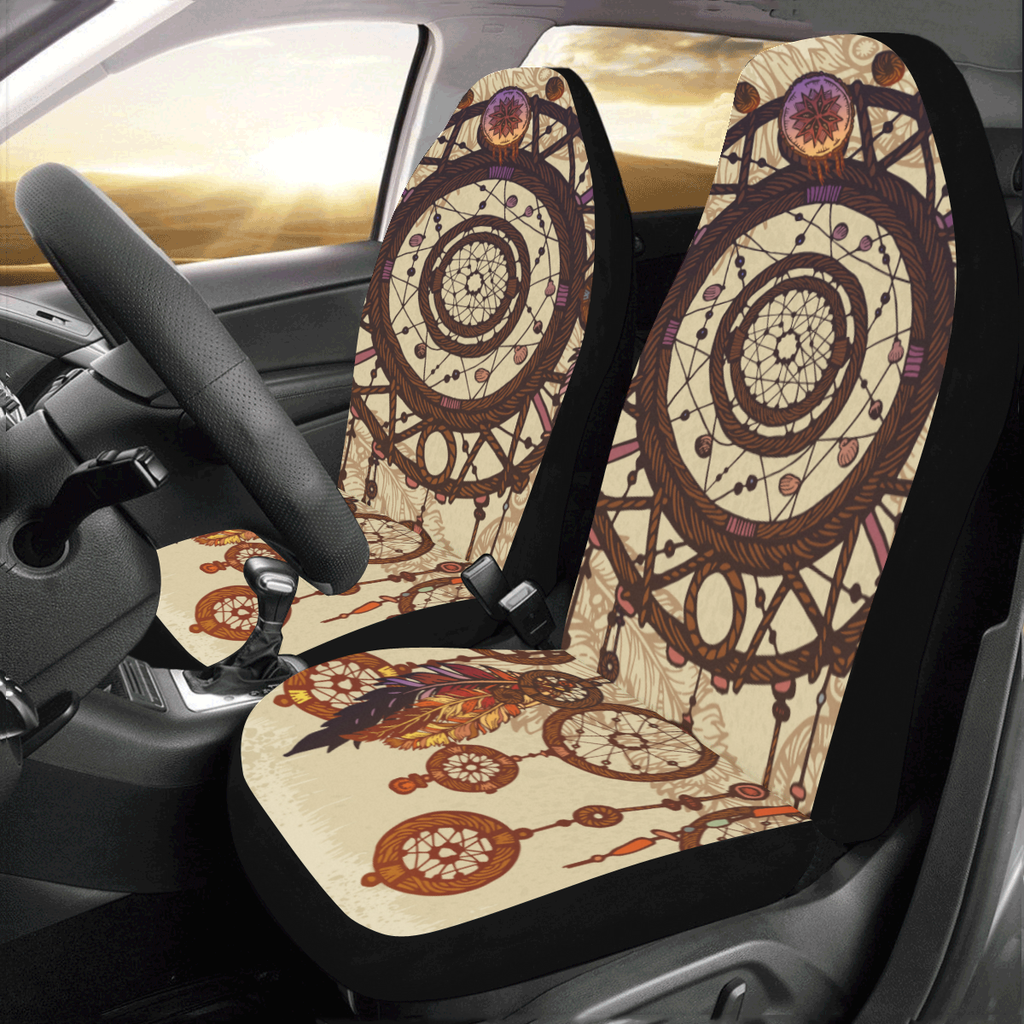 2 PCS Front Car Seat Covers
