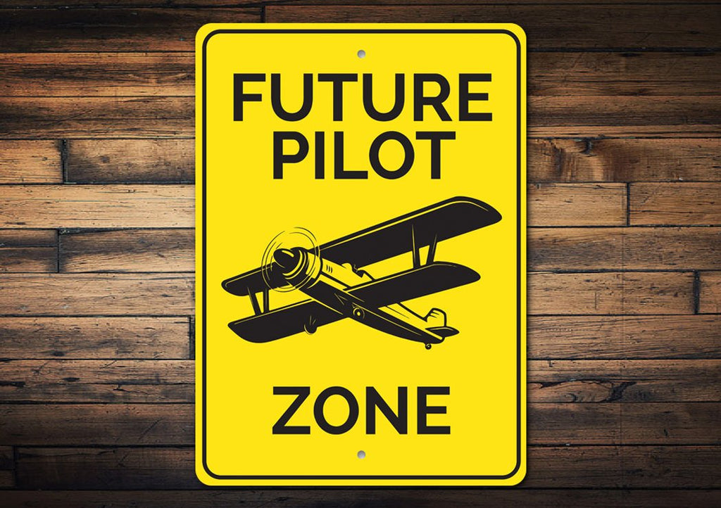 Future Pilot Zone Room Sign