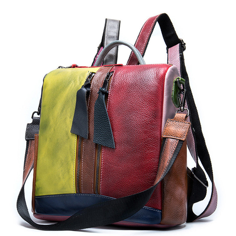 Street Cool Retro Color Multifunctional Shoulder Bag
