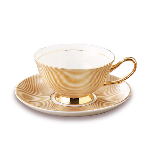 European cup and saucer
