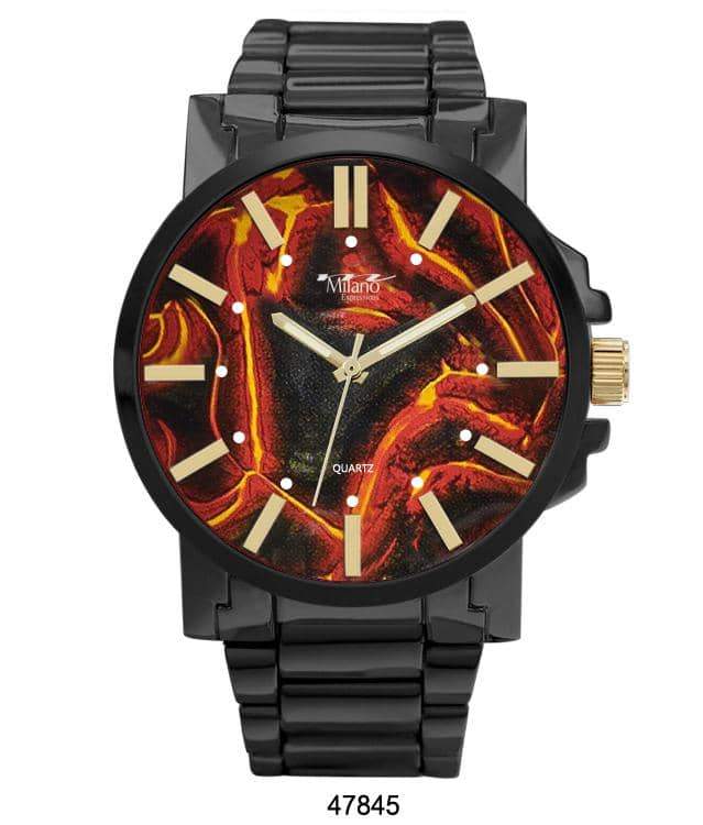 50MM Milano Expressions Metal Band Watch - 4784