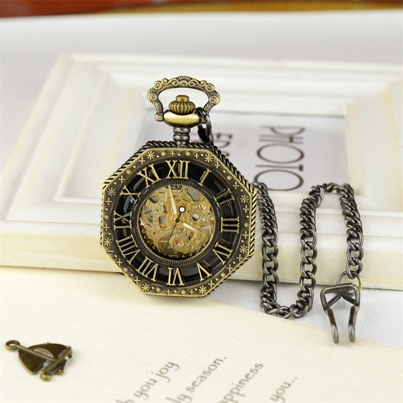 Vintage Roman Pocket Watch
