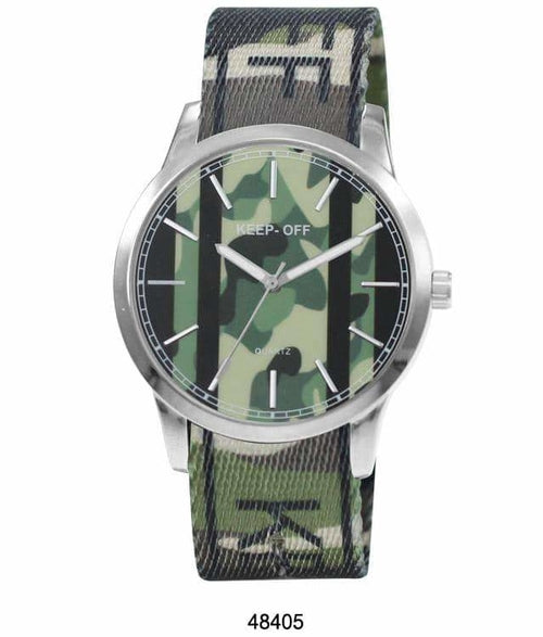 38MM KEEP OFF Canvas Band Watch