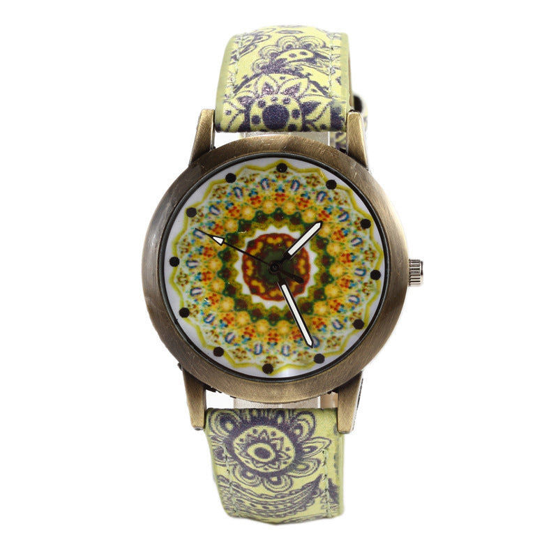 Creative Fashion Kaleidoscope Quartz Watch