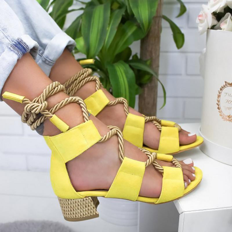 Round Head Color Matching in the Thick Sandals 34--43