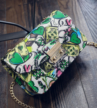 Summer Graffiti Ladies designer handbags
