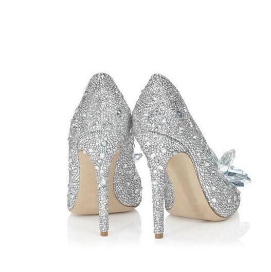 Cinderella crystal shoes