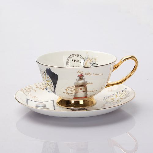 European cup and saucer