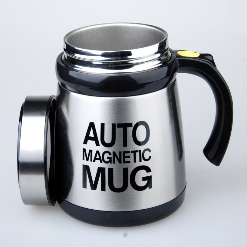 Stainless steel upgraded automatic magnetizing stirring cup