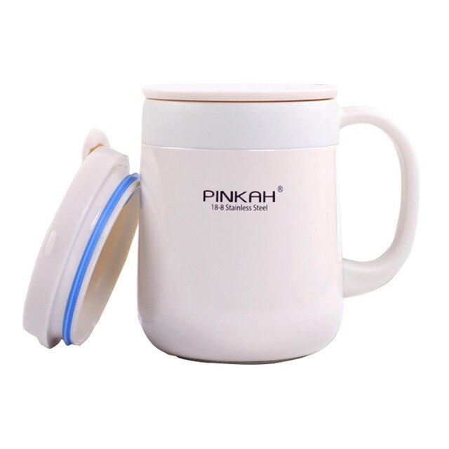 304 stainless steel lettering mug with handle