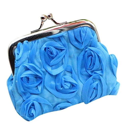 Rose Flower coin purse