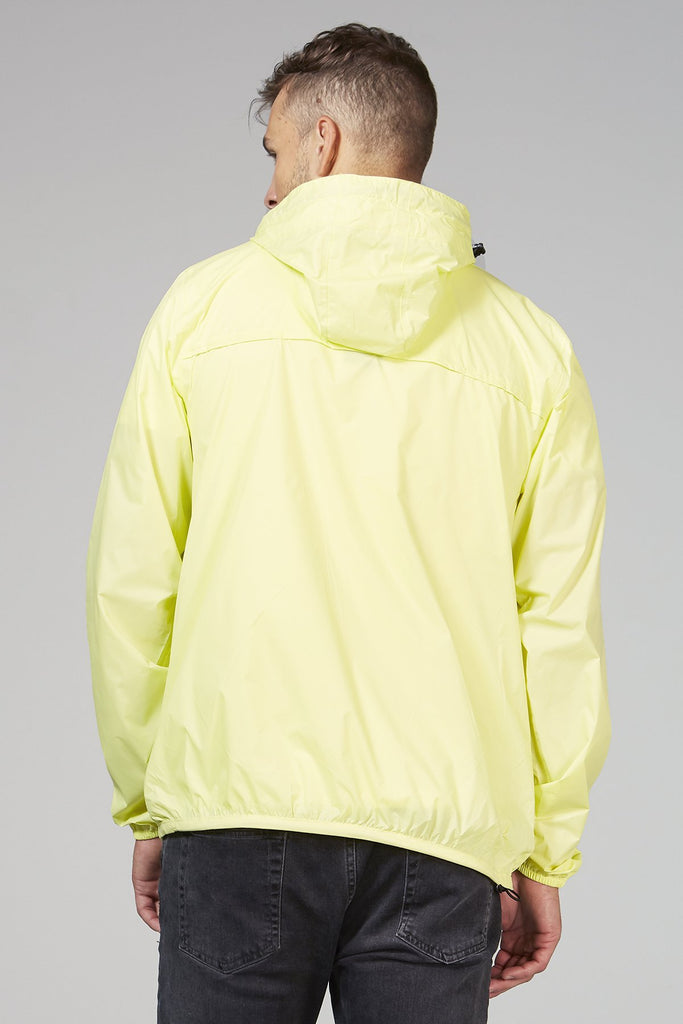 Max - Citrus Full Zip Packable Rain Jacket