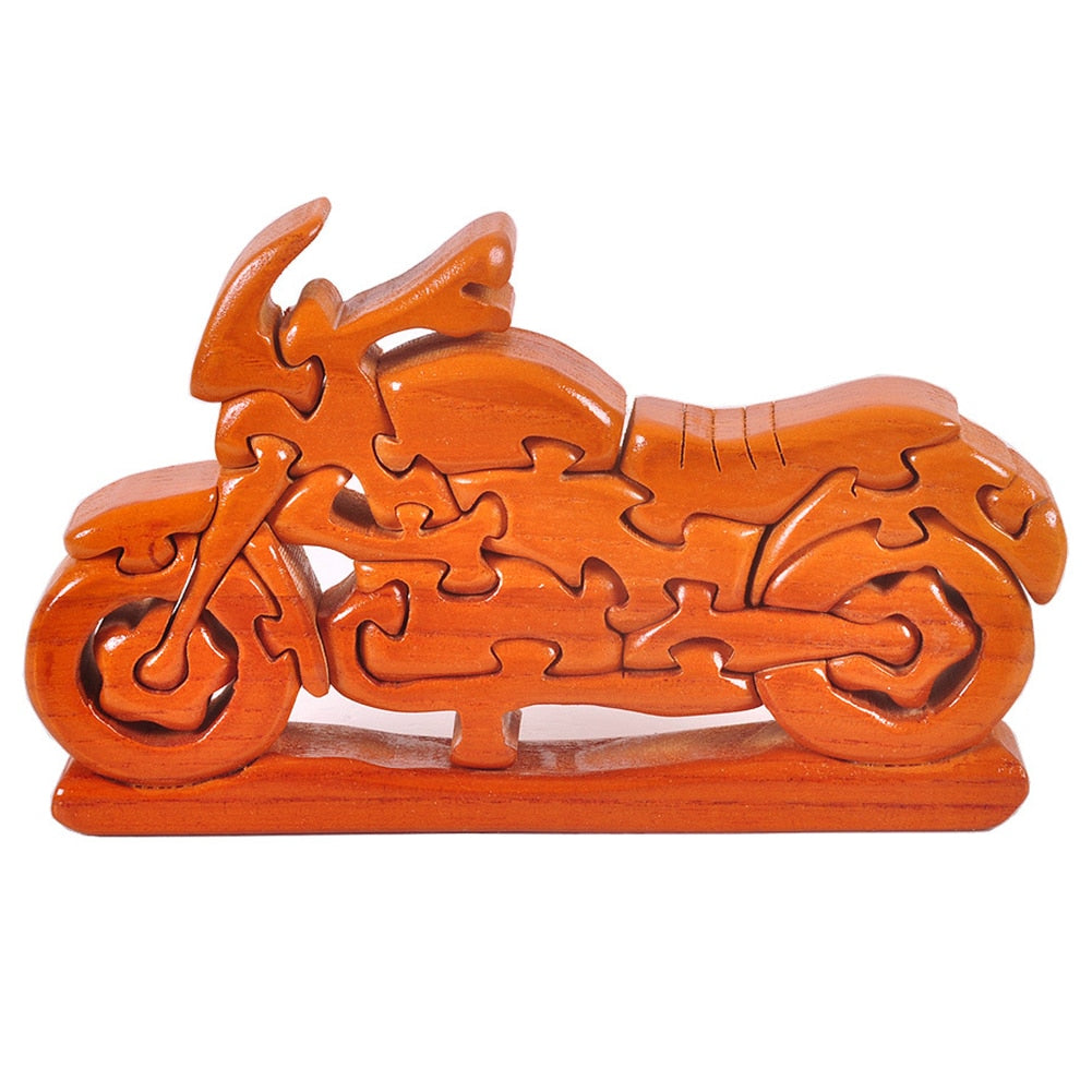 Motorcycle Decoration 3D Jigsaw Home Assemble Toy