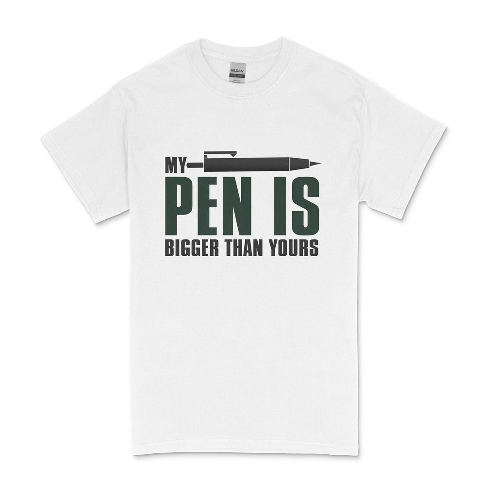 Pen Is Bigger Men's T-shirt