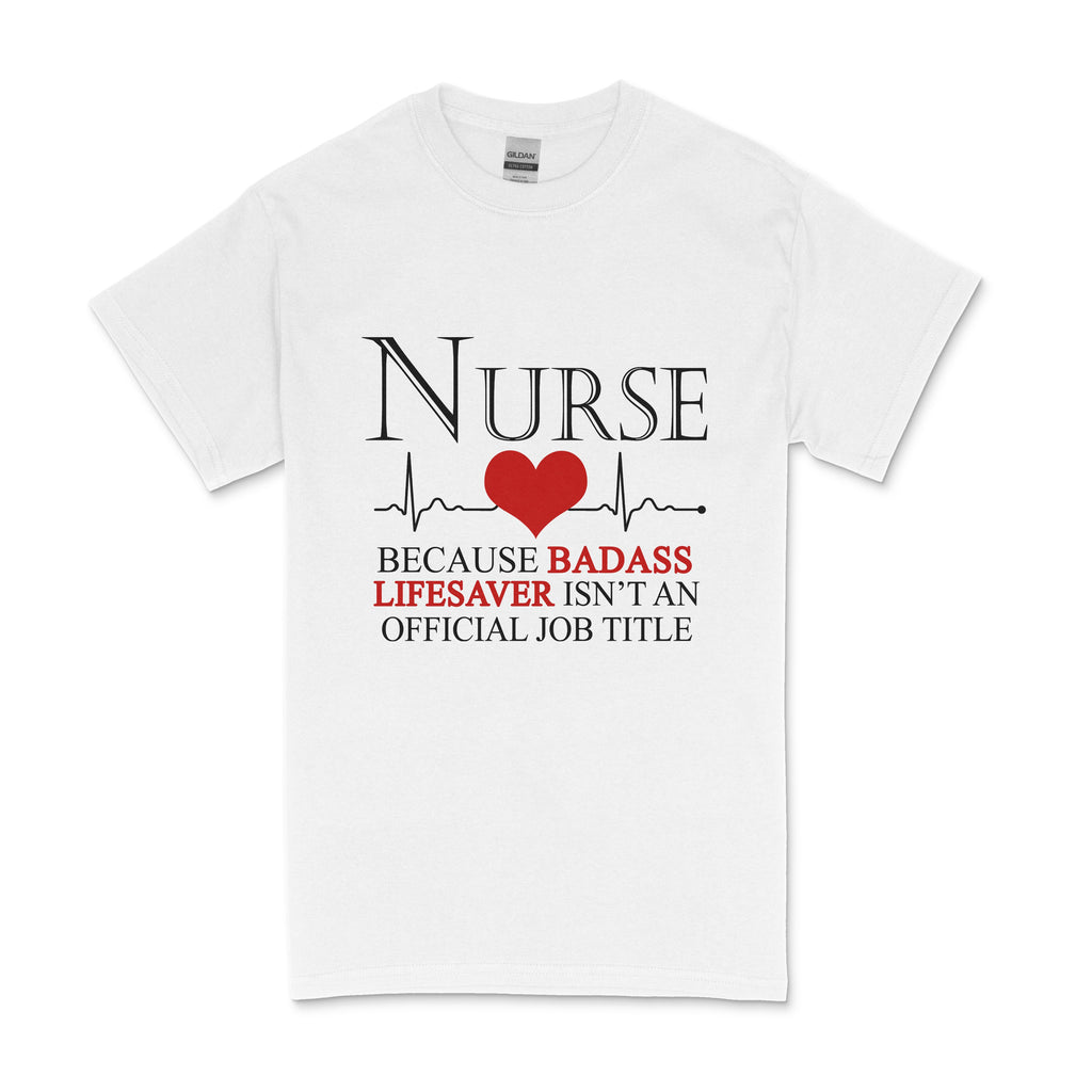 Nurse Badass Lifesaver Men's T-shirt
