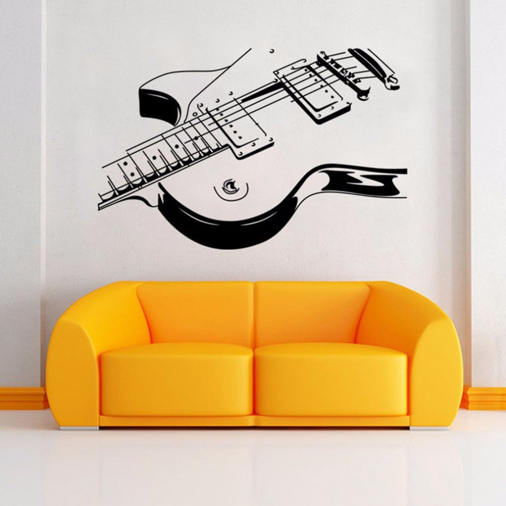 Removable Guitar Wall Sticker
