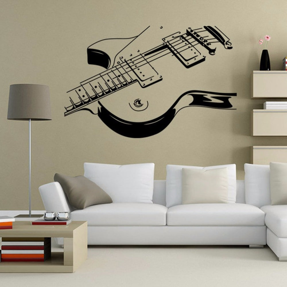 Removable Guitar Wall Sticker