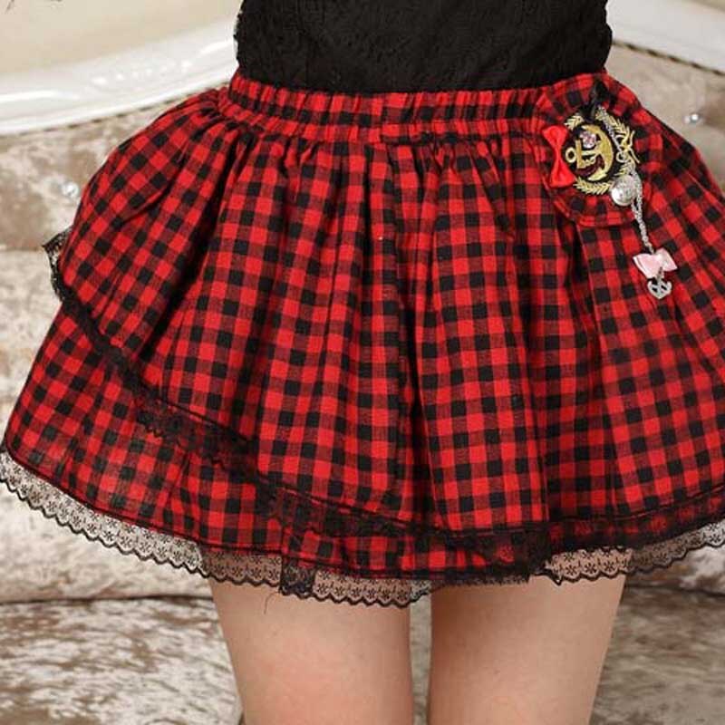 School Uniforms Lolita Cute Mini Skirt Harajuku