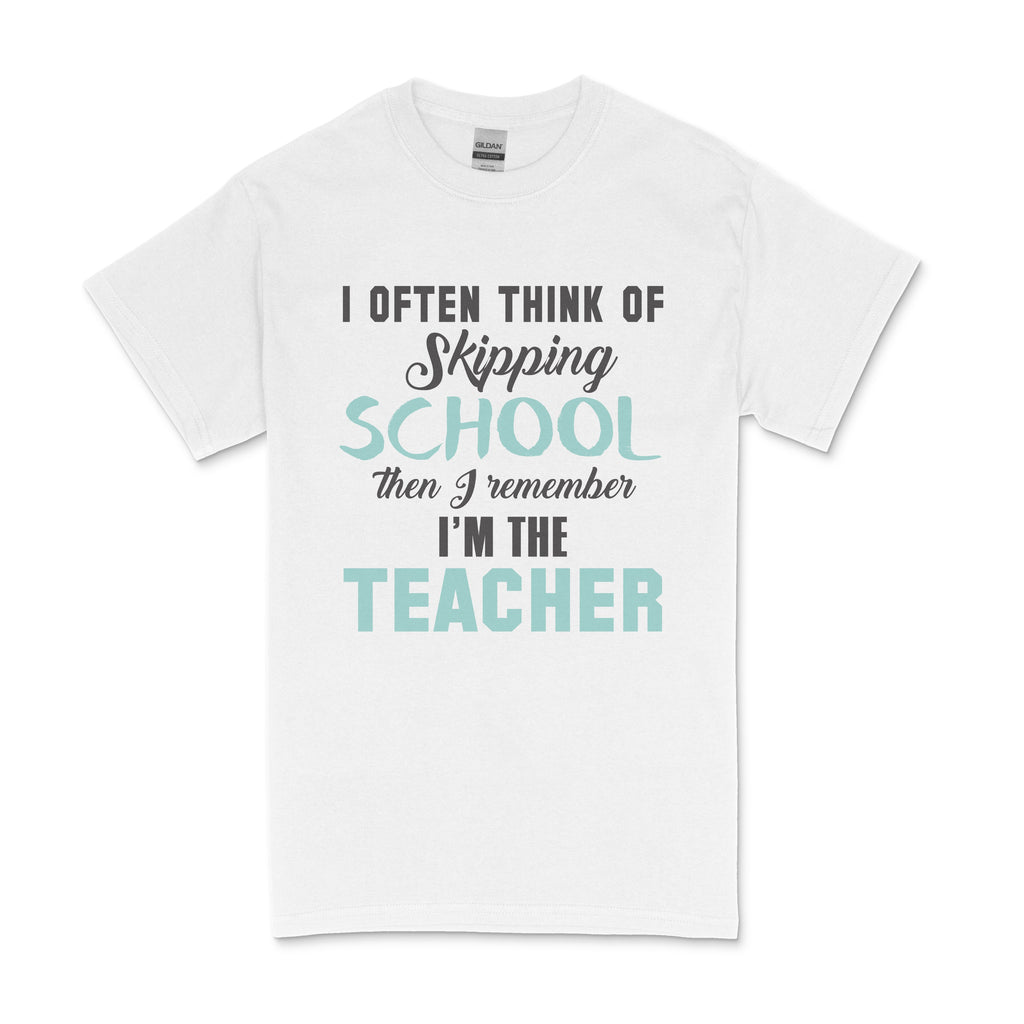 Skipping School Teacher Men's T-shirt