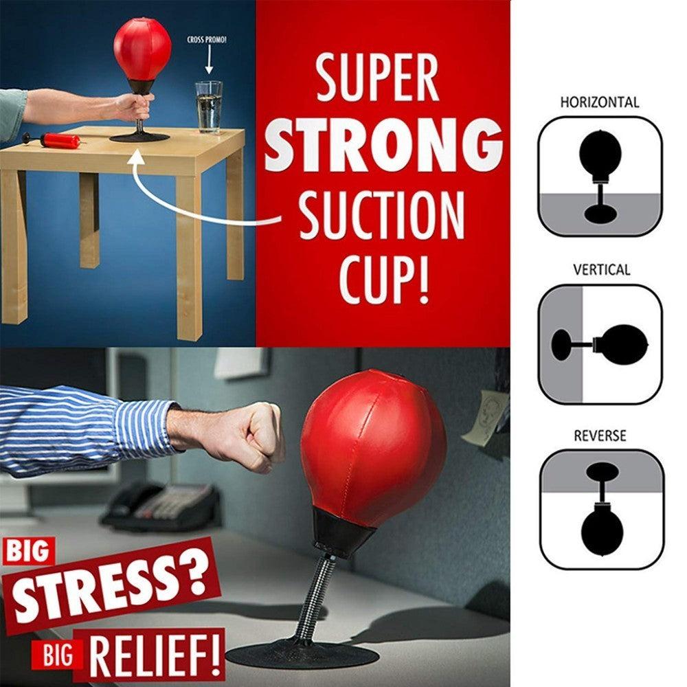 WorthWhile PU Desktop Boxing Ball Stress Relief