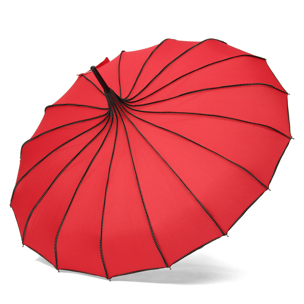 Vintage Sun UV Rain Umbrella