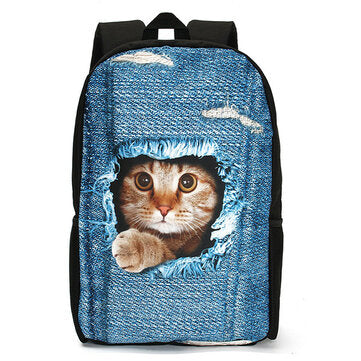 3D Cat Backpack