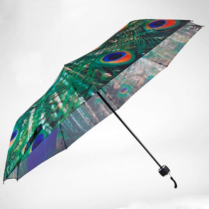 Peacock Sunny Umbrella