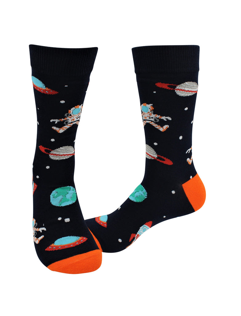 Sick Socks – Space / Astronaut – Off the Wall Casual Dress Socks