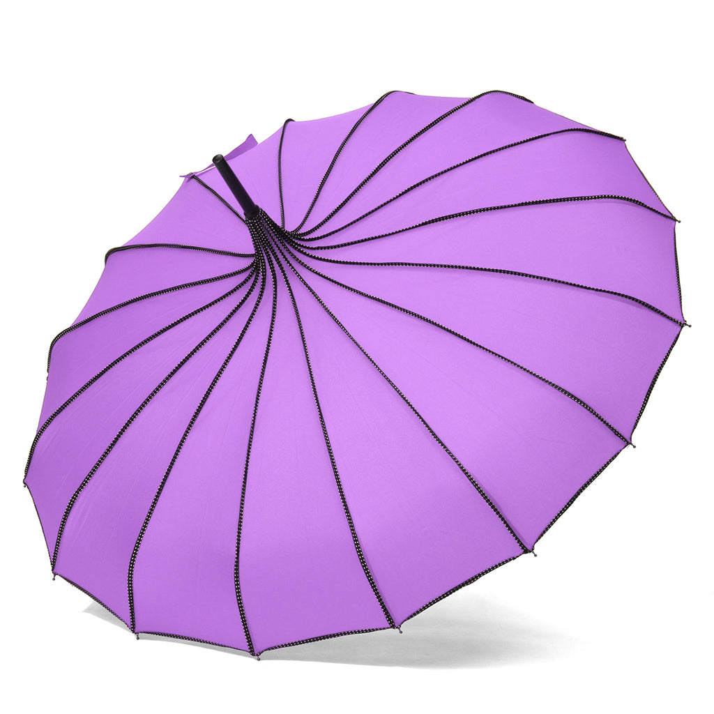 Vintage Sun UV Rain Umbrella