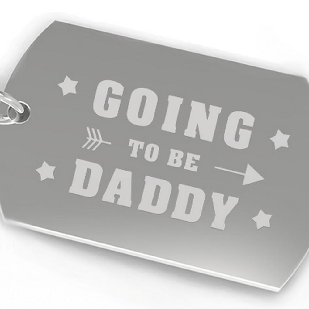Going To be Daddy Key Chain Baby Announcement Gift