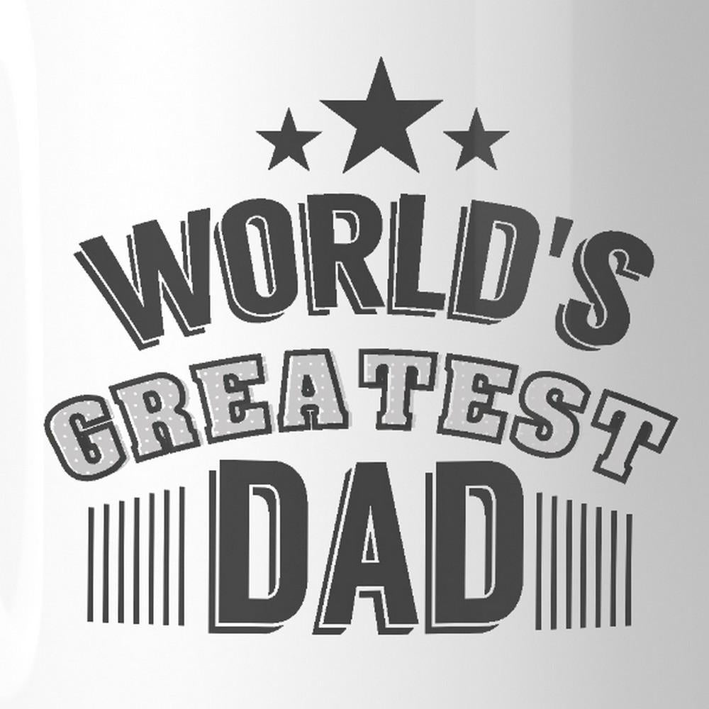 World's Greatest Dad Fathers Day Gift Mug Unique