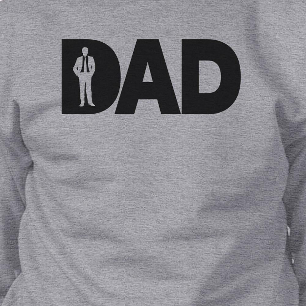 Dad Business Grey Unisex Unique Design Sweatshirt