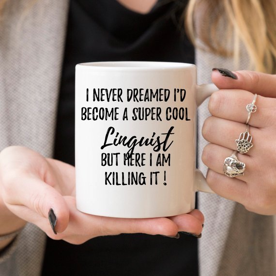 Linguist Gift Mug