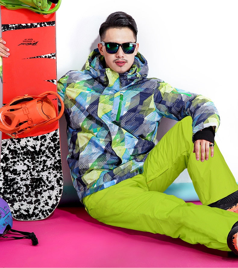 Thermal Windproof Waterproof Ski Suit